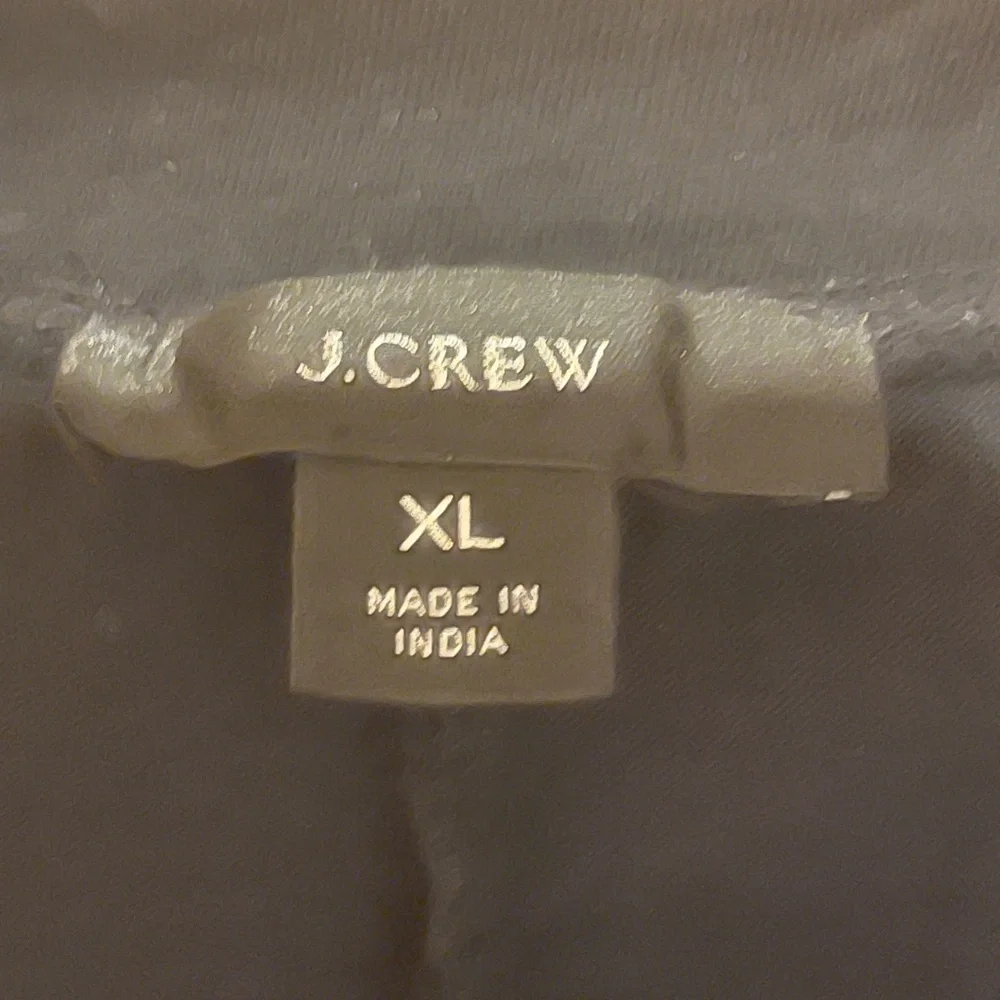 J.Crew Women Black Beige Striped Cotton Midi T-shirt Dress S with Side Slit, XL